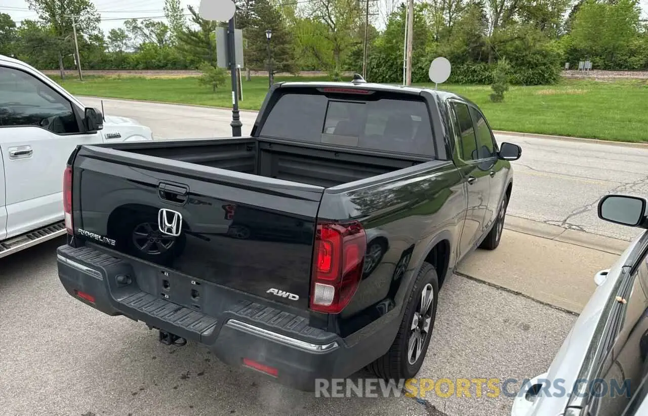 4 Фотография поврежденного автомобиля 5FPYK3F57LB019630 HONDA RIDGELINE 2020