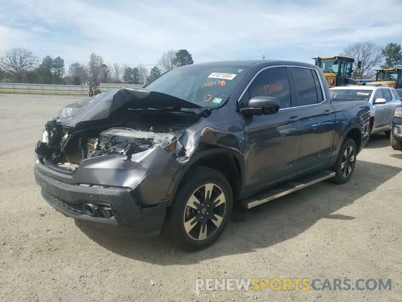 1 Фотография поврежденного автомобиля 5FPYK3F58LB022438 HONDA RIDGELINE 2020