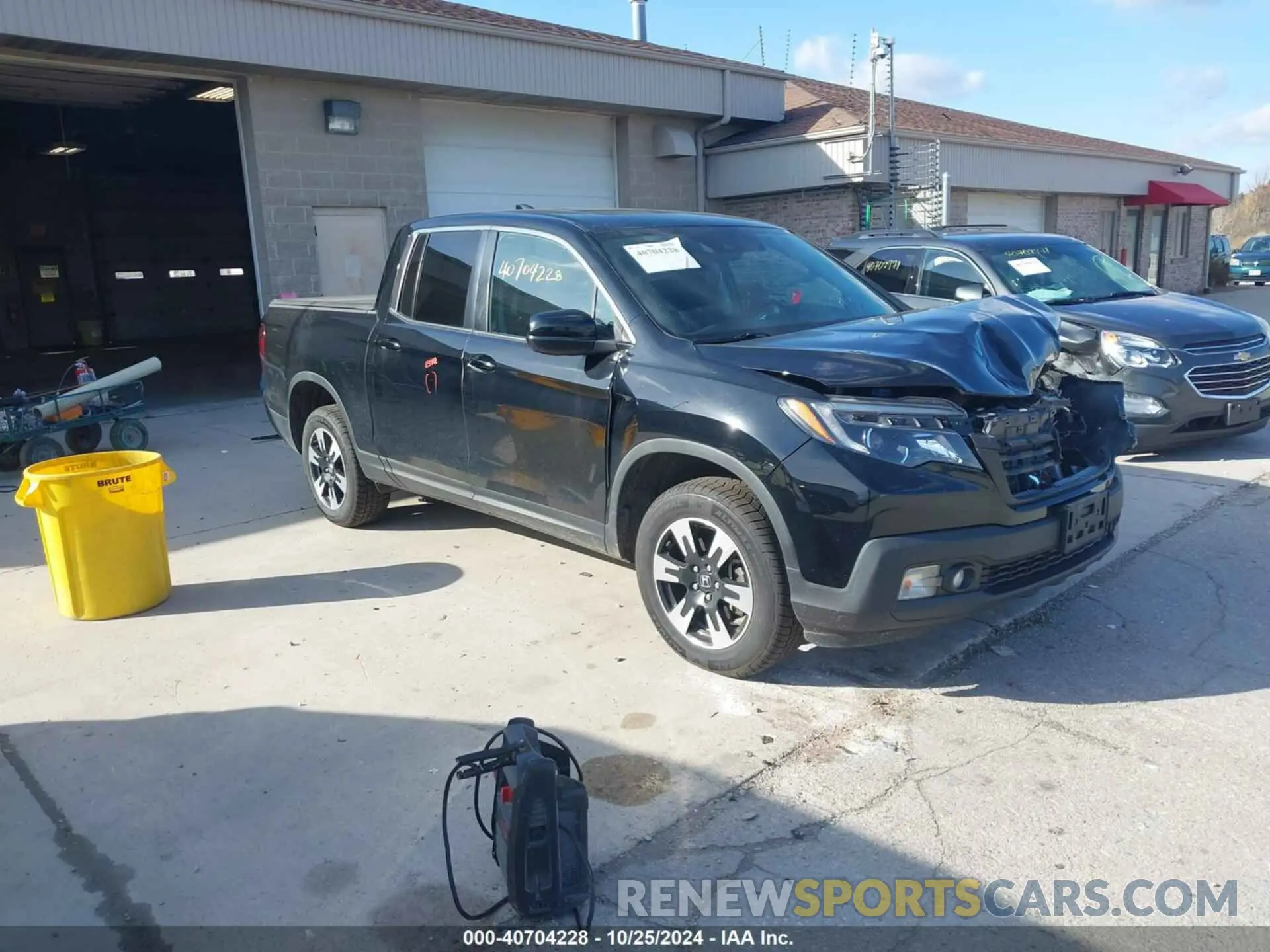 1 Photograph of a damaged car 5FPYK3F59LB023212 HONDA RIDGELINE 2020
