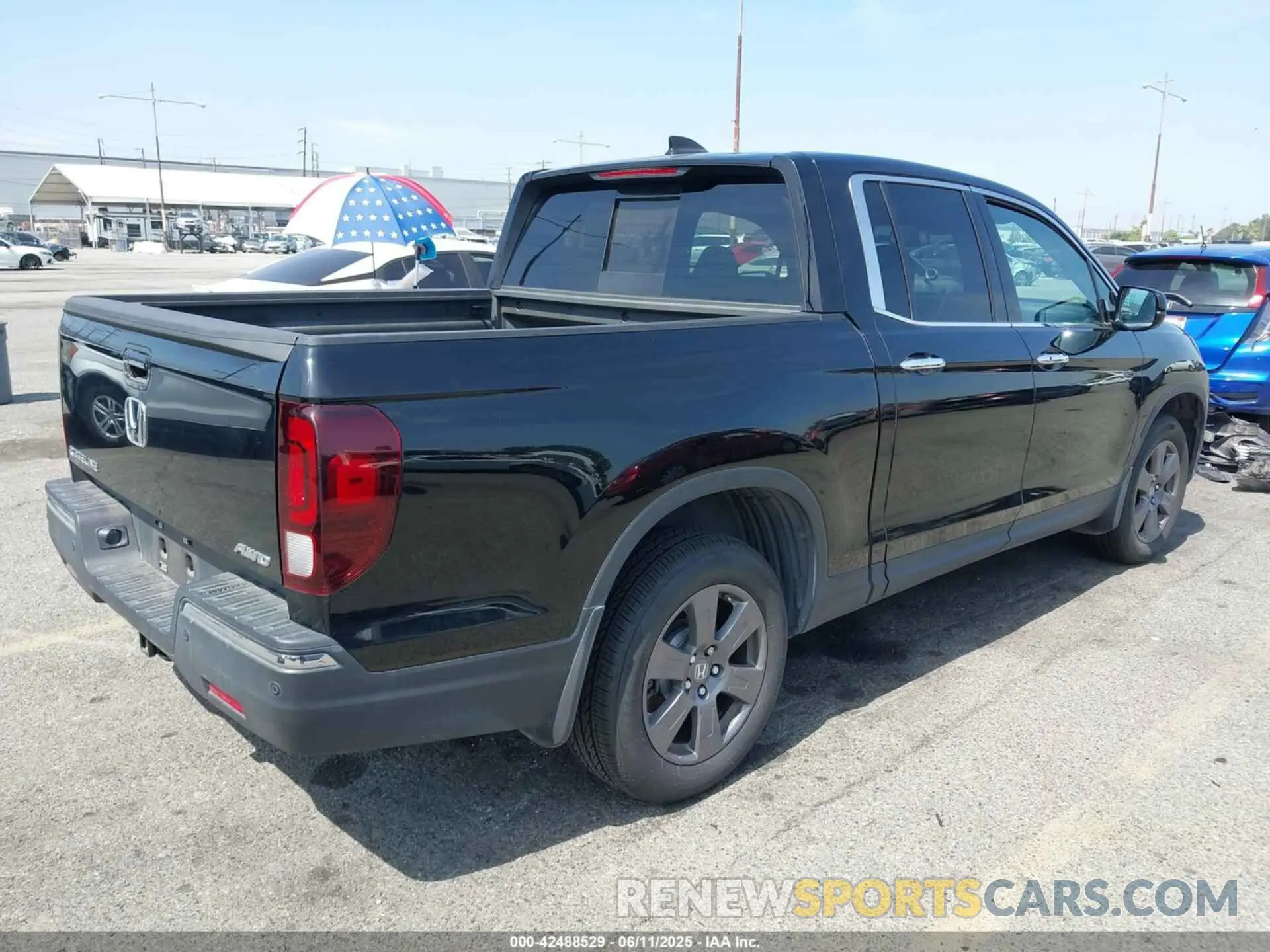 4 Фотография поврежденного автомобиля 5FPYK3F70LB009376 HONDA RIDGELINE 2020