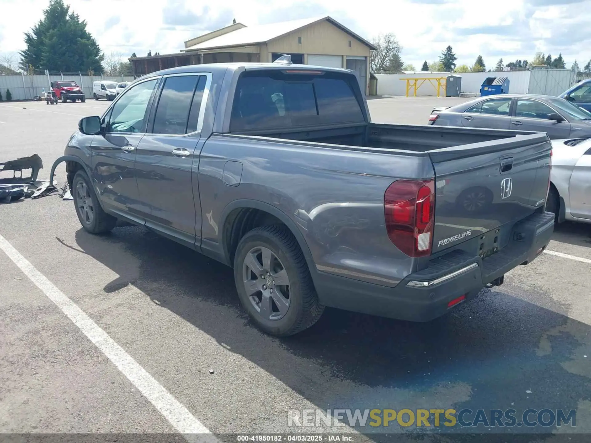 3 Photograph of a damaged car 5FPYK3F71LB004106 HONDA RIDGELINE 2020