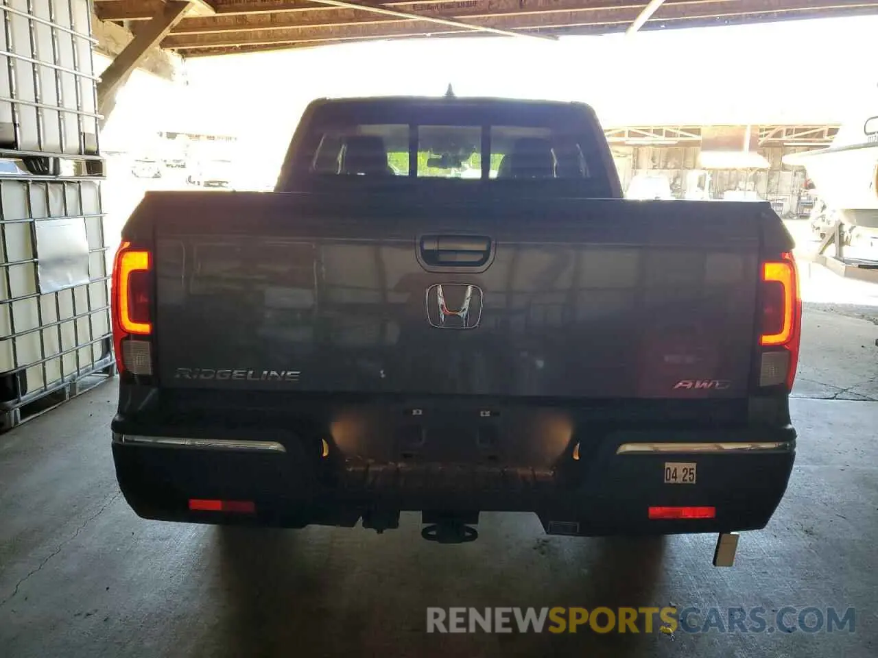 6 Фотография поврежденного автомобиля 5FPYK3F74LB004391 HONDA RIDGELINE 2020