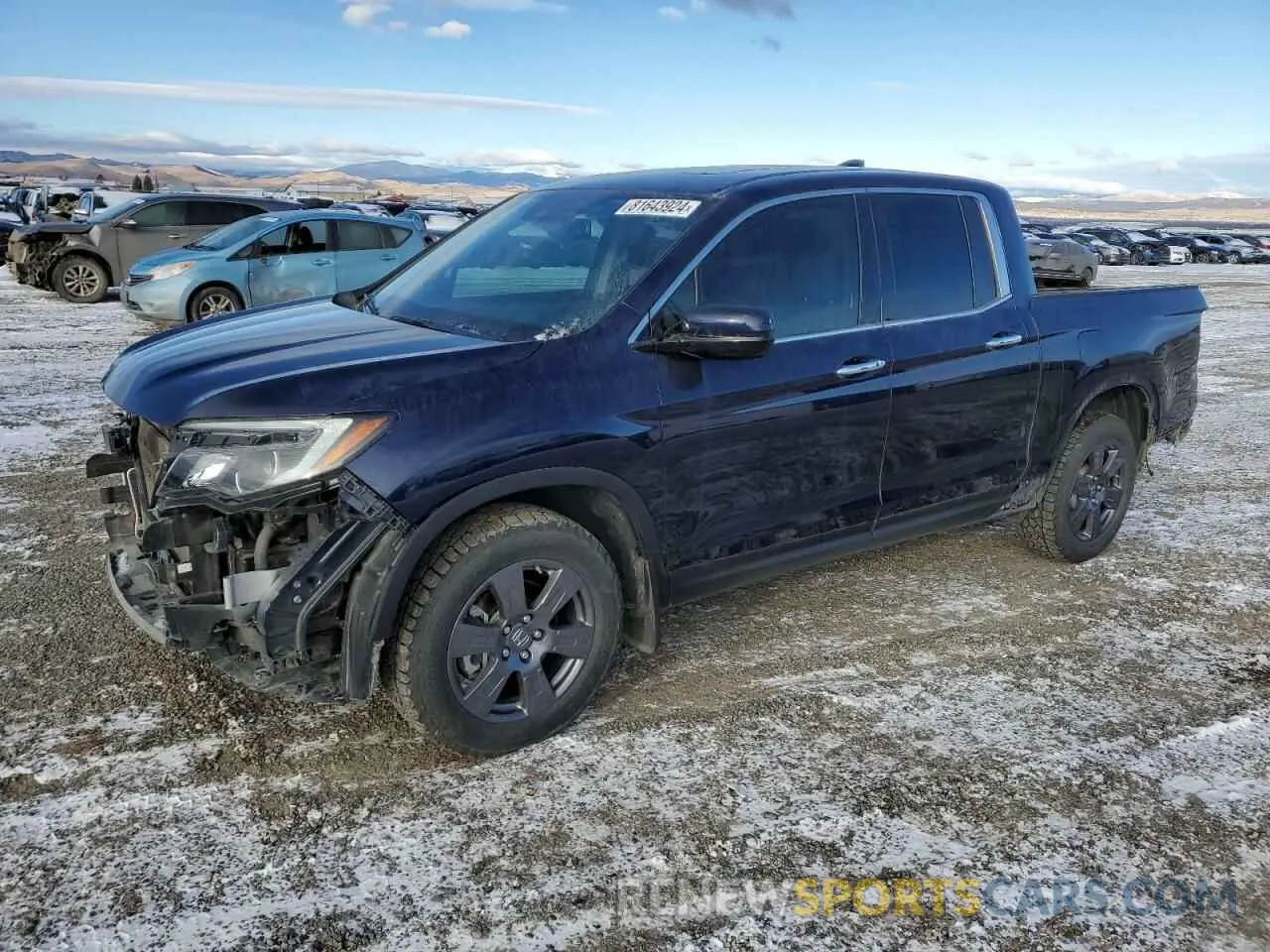 1 Фотография поврежденного автомобиля 5FPYK3F75LB024827 HONDA RIDGELINE 2020