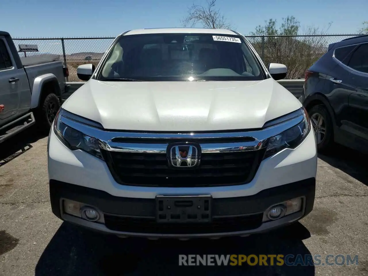 5 Фотография поврежденного автомобиля 5FPYK3F79LB011109 HONDA RIDGELINE 2020
