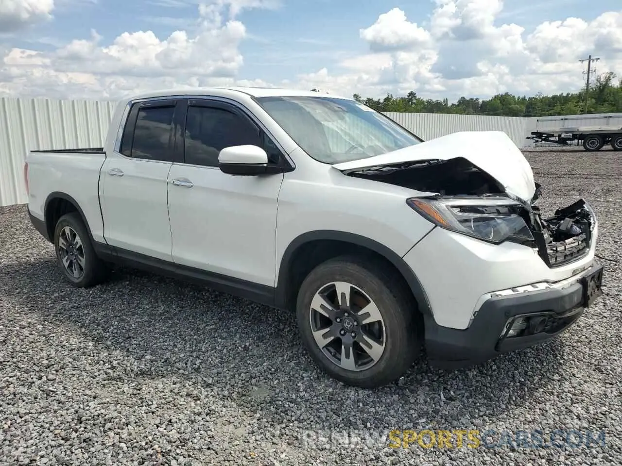 4 Фотография поврежденного автомобиля 5FPYK3F7XLB004671 HONDA RIDGELINE 2020
