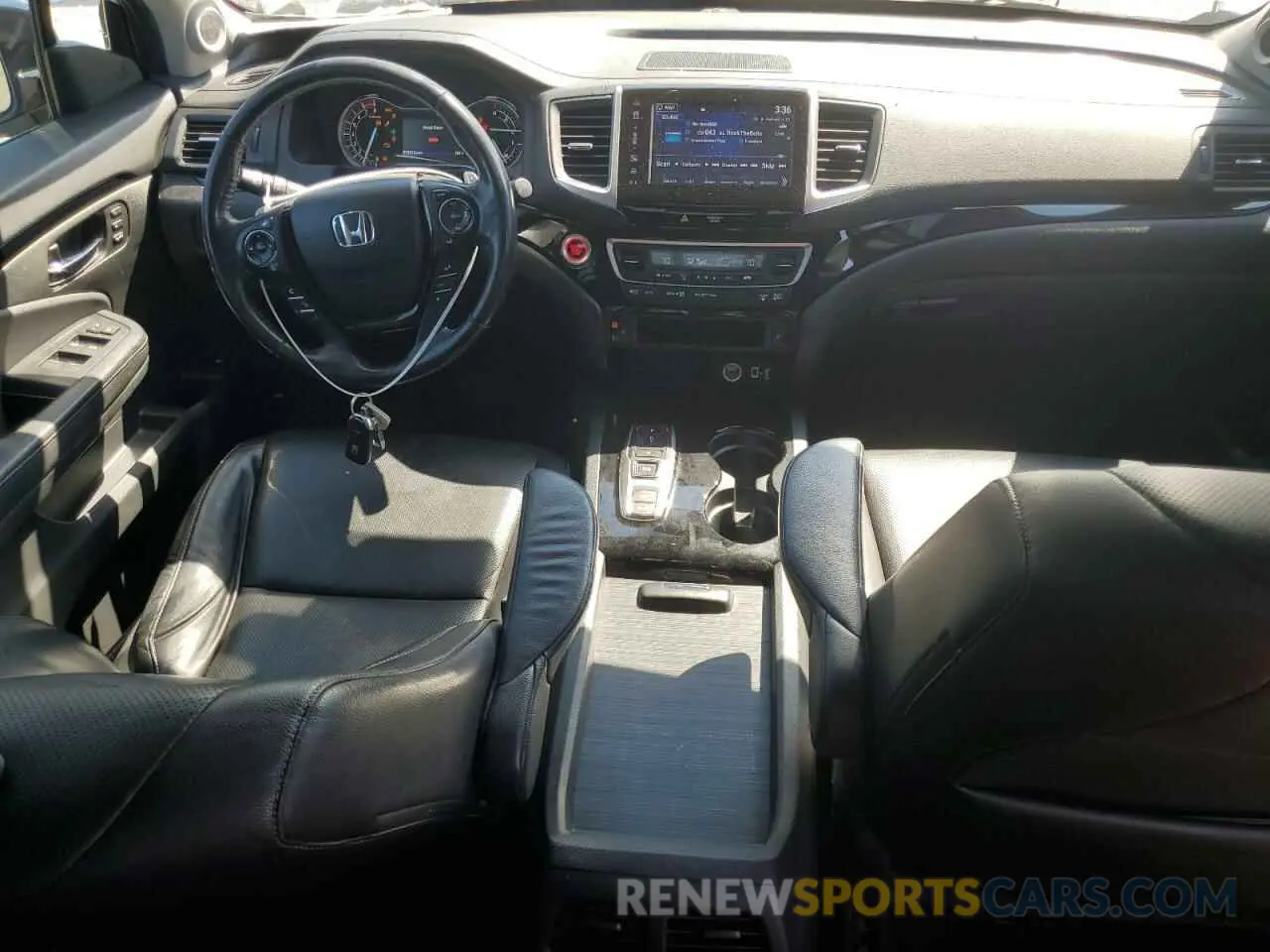 8 Фотография поврежденного автомобиля 5FPYK3F7XLB004671 HONDA RIDGELINE 2020
