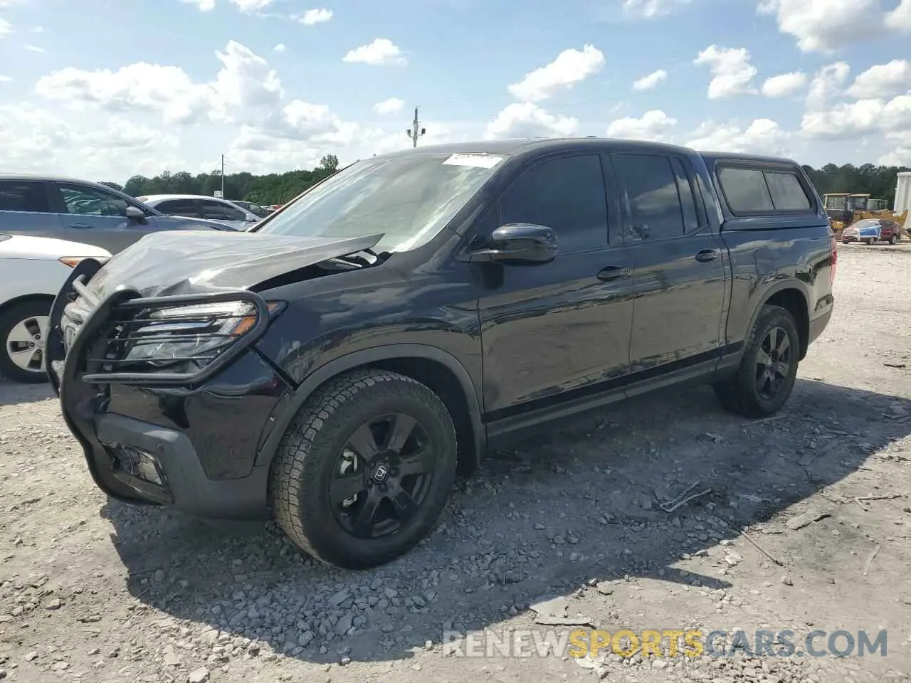1 Photograph of a damaged car 5FPYK3F86LB024036 HONDA RIDGELINE 2020