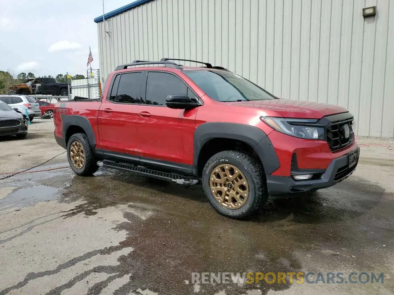 4 Фотография поврежденного автомобиля 5FPYK3F10MB012808 HONDA RIDGELINE 2021