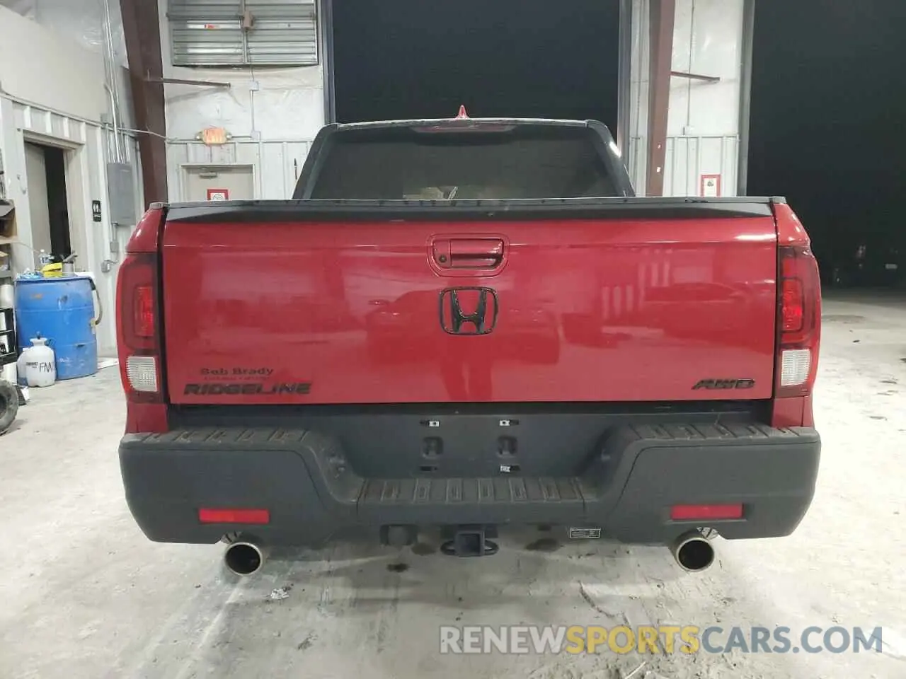 6 Фотография поврежденного автомобиля 5FPYK3F10MB021380 HONDA RIDGELINE 2021