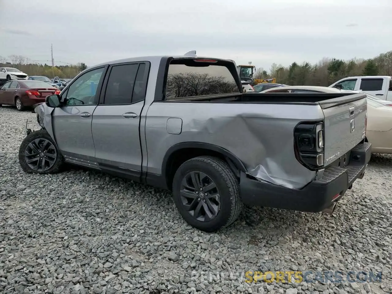 2 Фотография поврежденного автомобиля 5FPYK3F11MB003051 HONDA RIDGELINE 2021