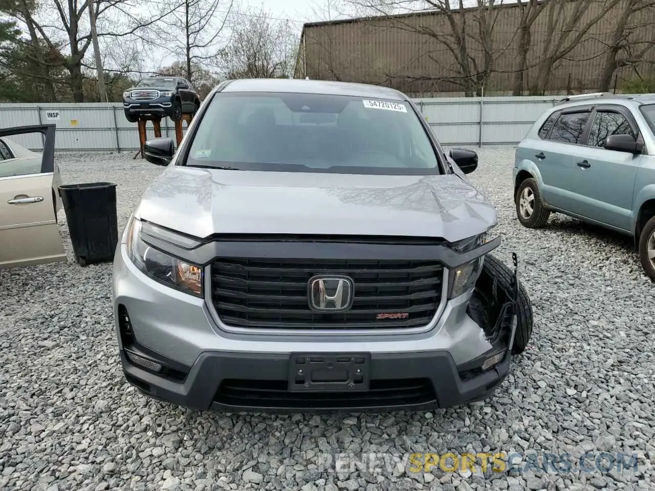5 Фотография поврежденного автомобиля 5FPYK3F11MB003051 HONDA RIDGELINE 2021