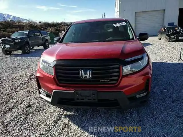 11 Photograph of a damaged car 5FPYK3F11MB015863 HONDA RIDGELINE 2021