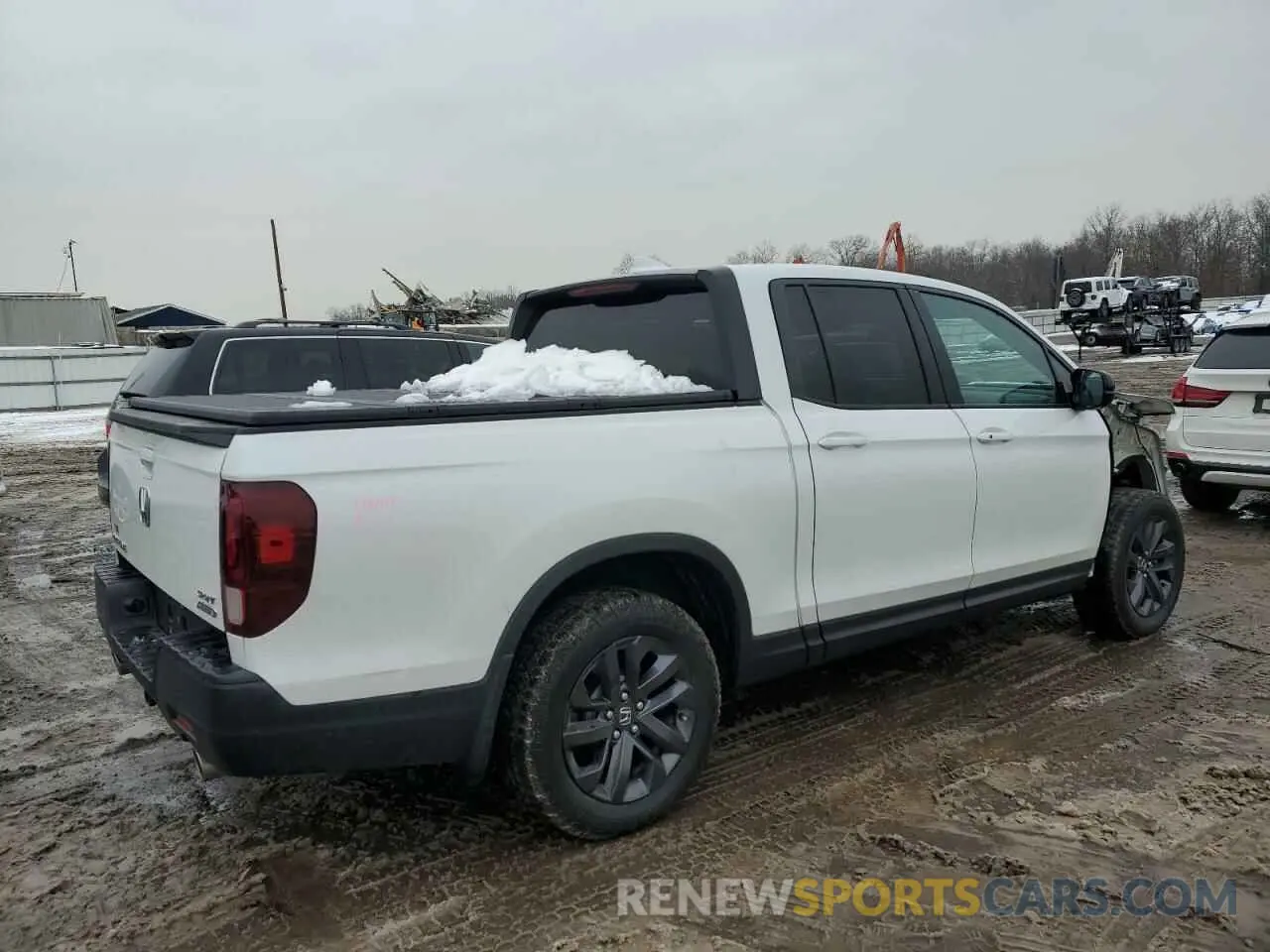 3 Photograph of a damaged car 5FPYK3F15MB018801 HONDA RIDGELINE 2021