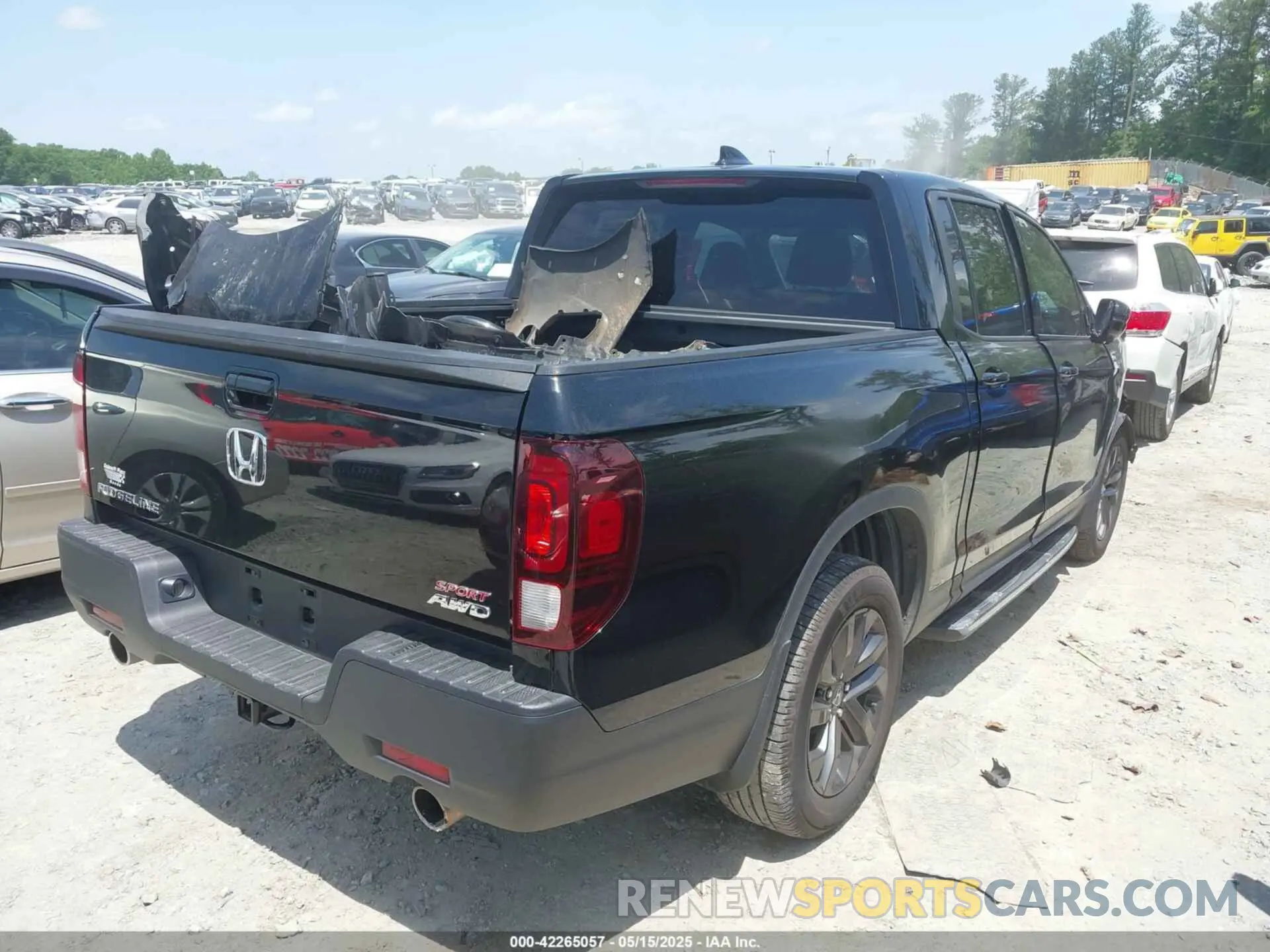 4 Photograph of a damaged car 5FPYK3F15MB026171 HONDA RIDGELINE 2021