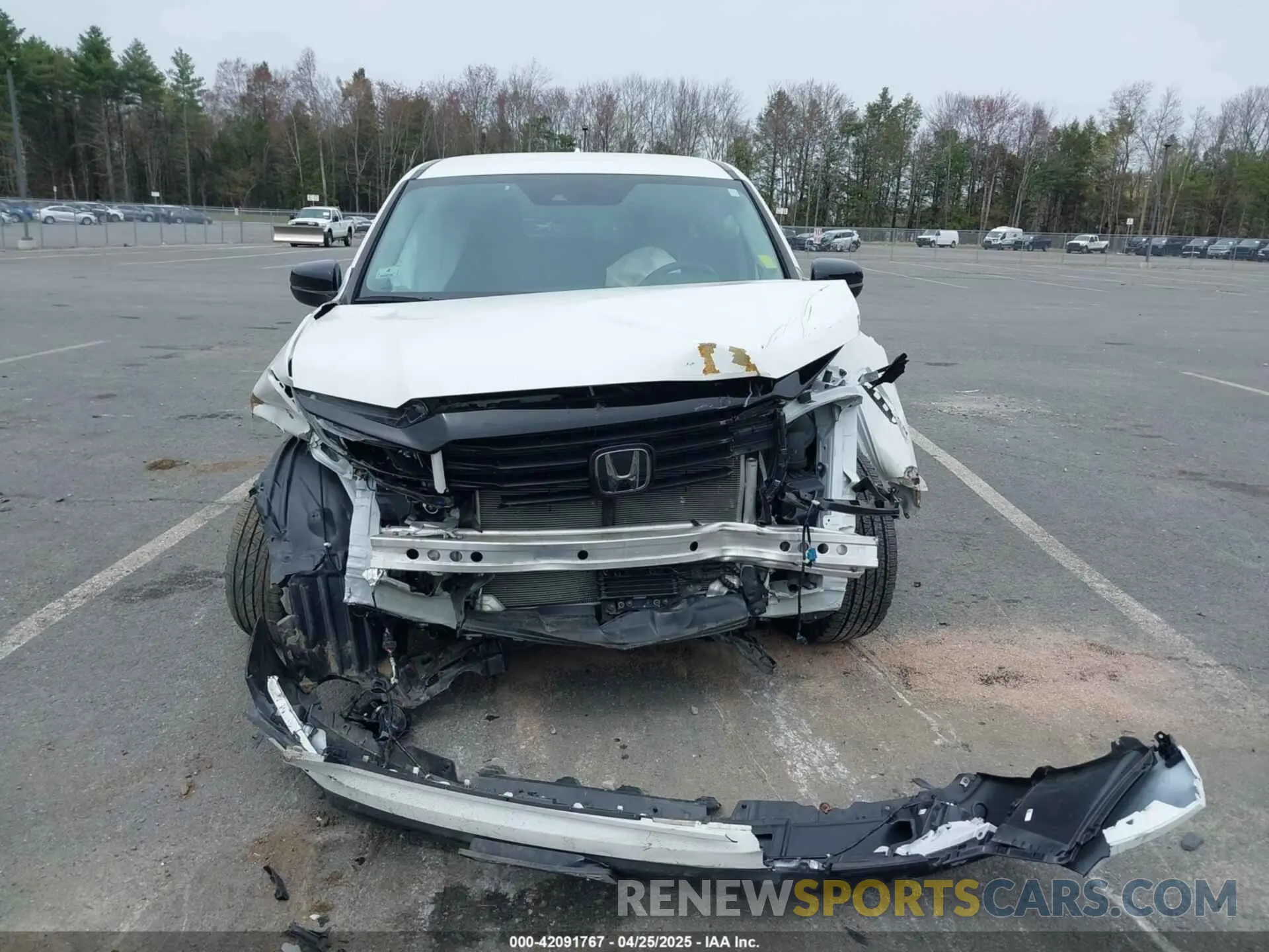 12 Photograph of a damaged car 5FPYK3F16MB010156 HONDA RIDGELINE 2021