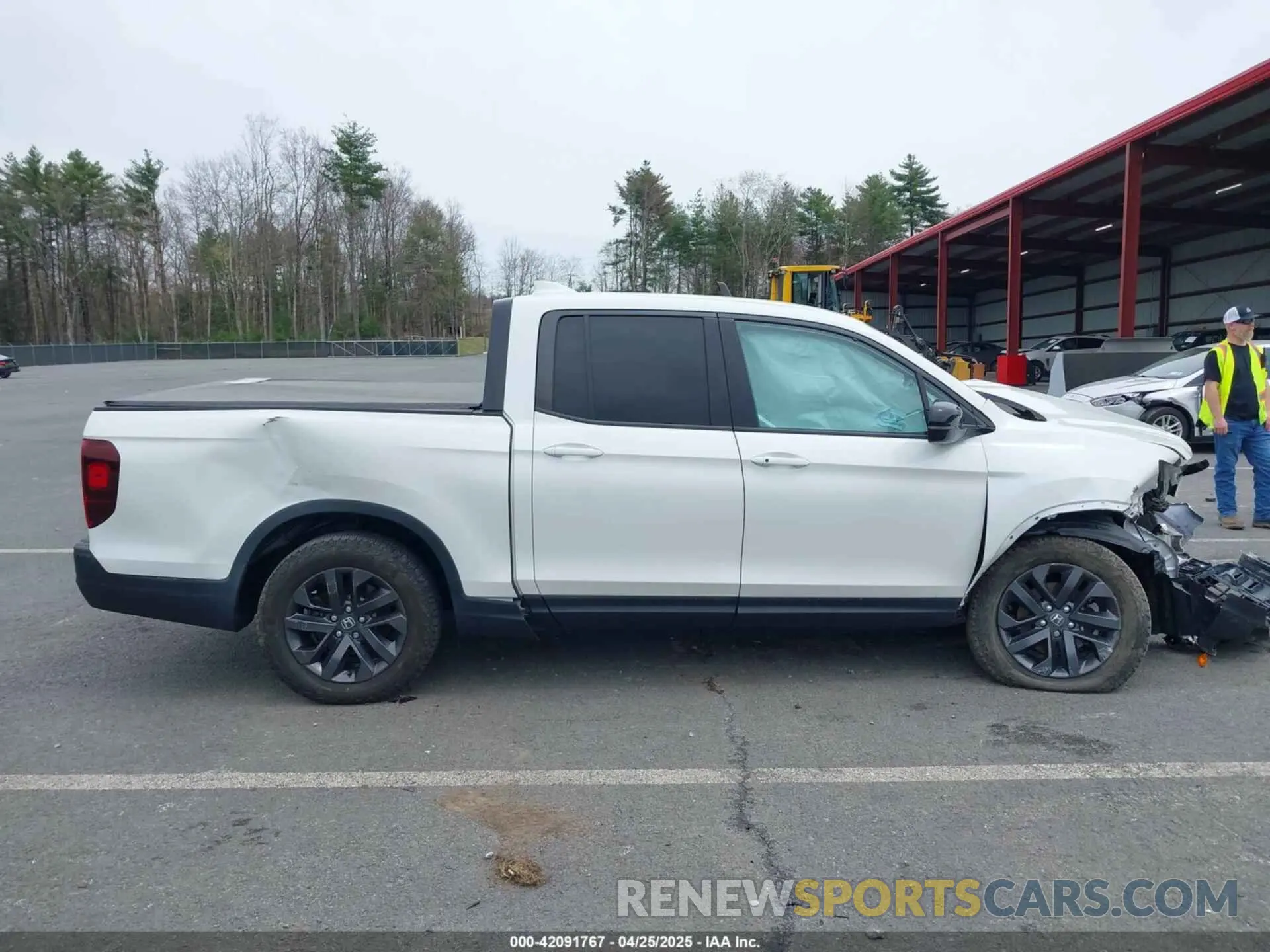 13 Photograph of a damaged car 5FPYK3F16MB010156 HONDA RIDGELINE 2021