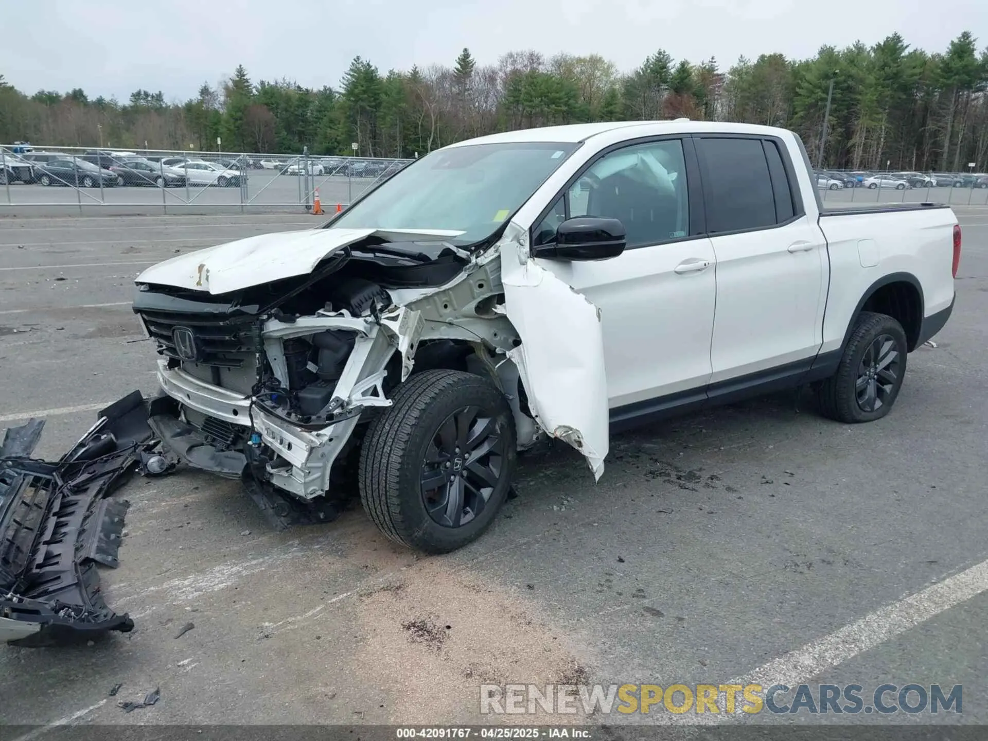 2 Photograph of a damaged car 5FPYK3F16MB010156 HONDA RIDGELINE 2021