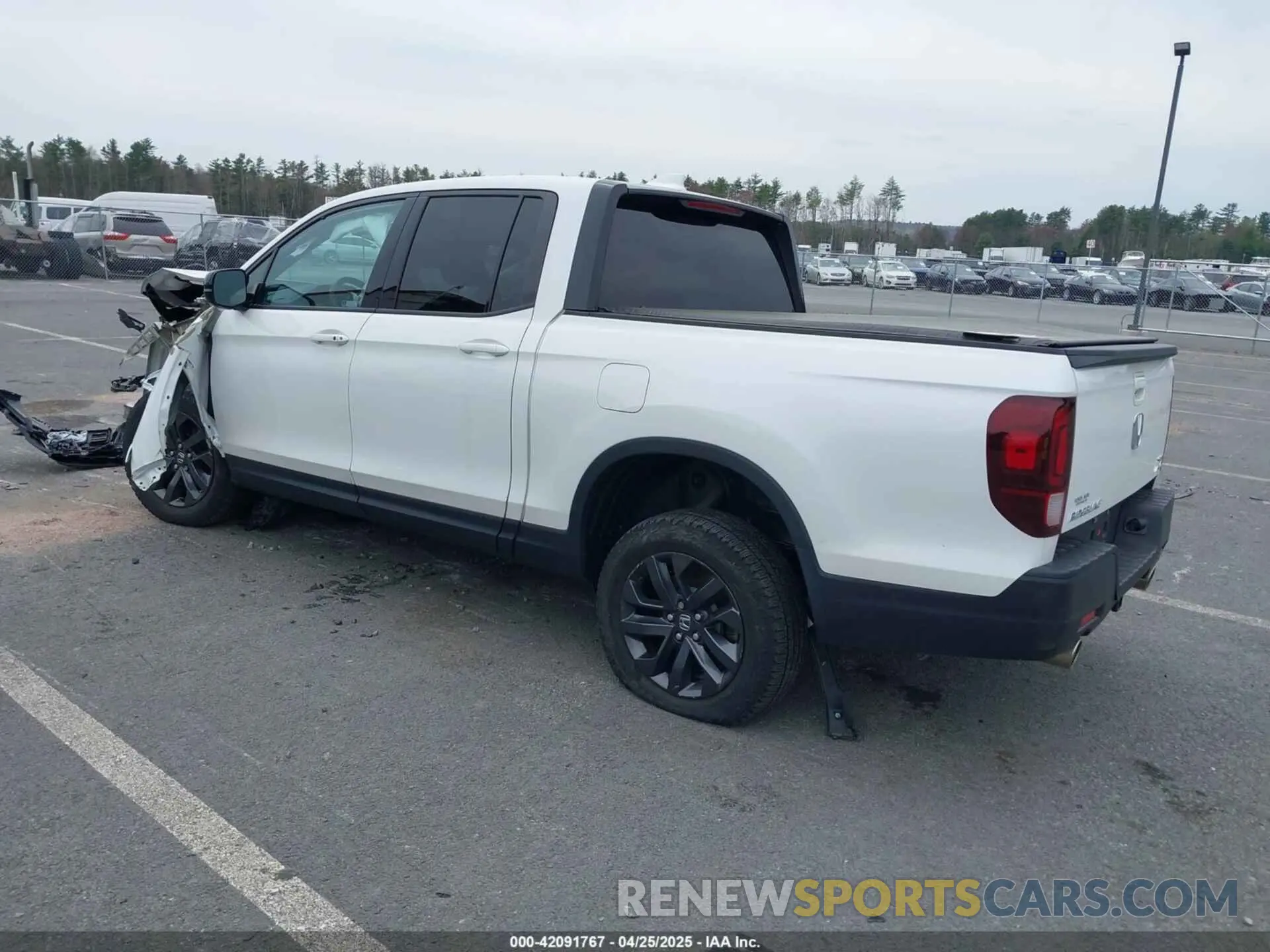 3 Photograph of a damaged car 5FPYK3F16MB010156 HONDA RIDGELINE 2021