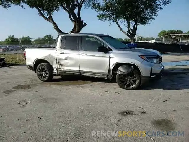 11 Фотография поврежденного автомобиля 5FPYK3F16MB012649 HONDA RIDGELINE 2021
