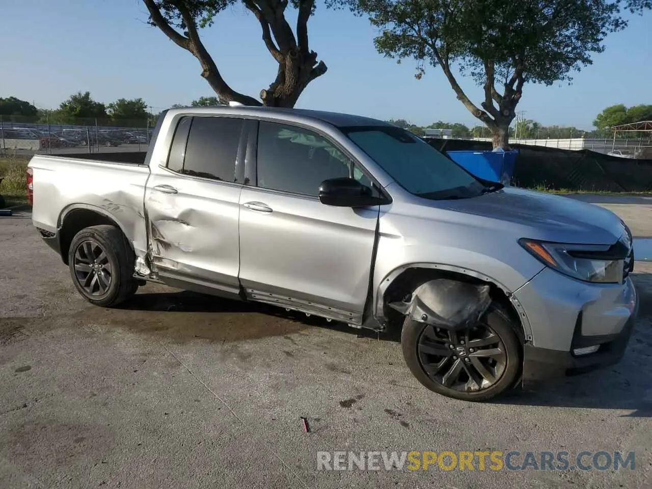4 Фотография поврежденного автомобиля 5FPYK3F16MB012649 HONDA RIDGELINE 2021