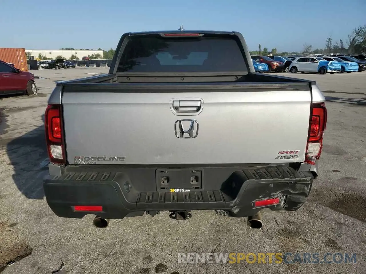 6 Фотография поврежденного автомобиля 5FPYK3F16MB012649 HONDA RIDGELINE 2021