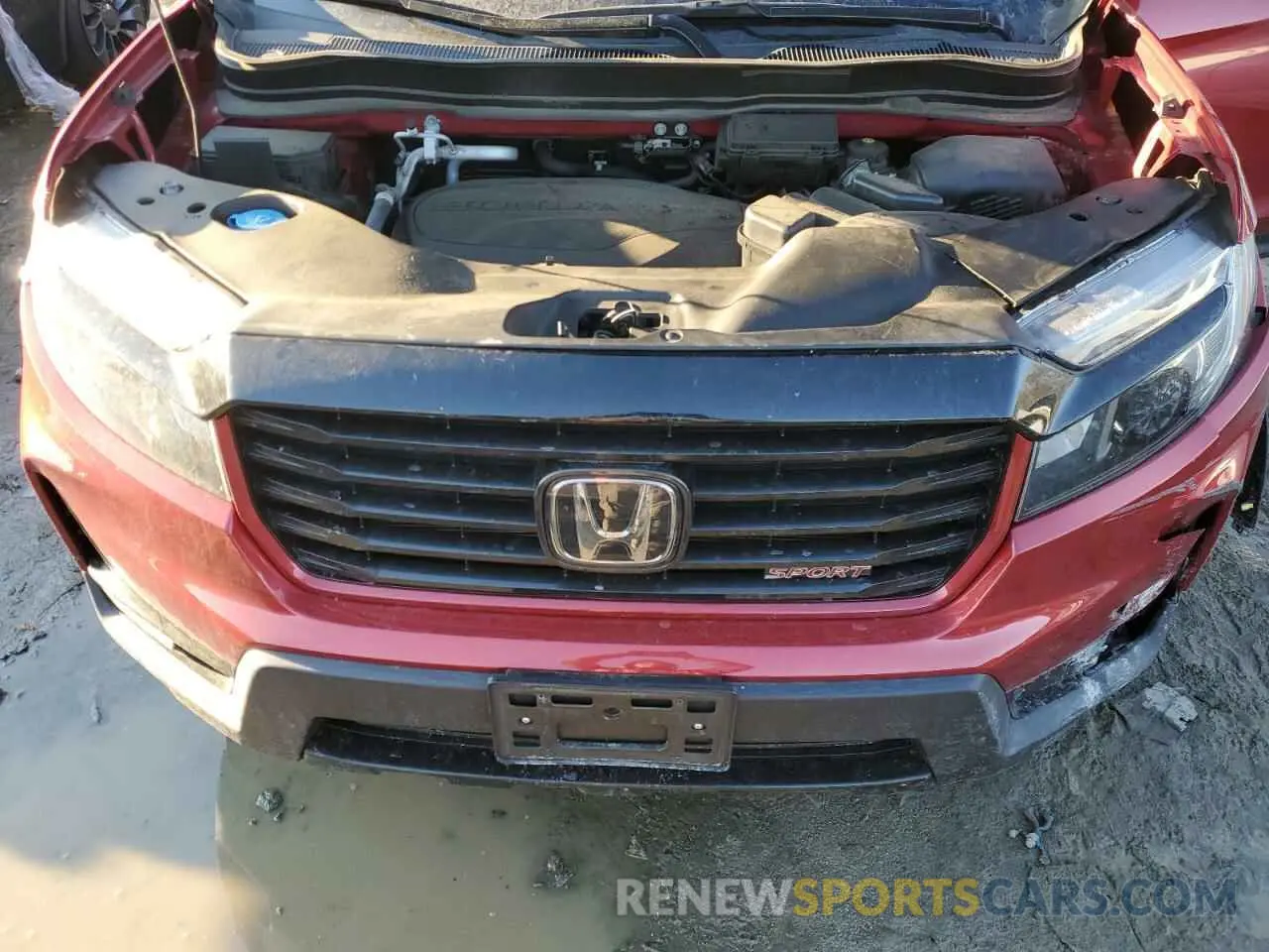 12 Фотография поврежденного автомобиля 5FPYK3F18MB003614 HONDA RIDGELINE 2021