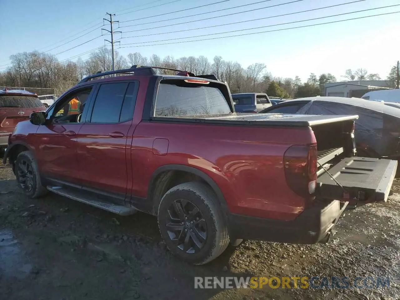 2 Фотография поврежденного автомобиля 5FPYK3F18MB003614 HONDA RIDGELINE 2021