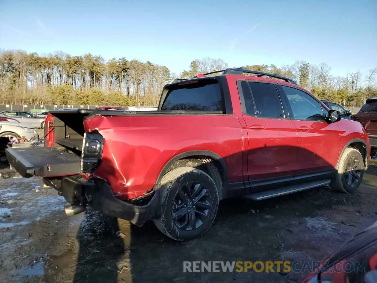 3 Фотография поврежденного автомобиля 5FPYK3F18MB003614 HONDA RIDGELINE 2021