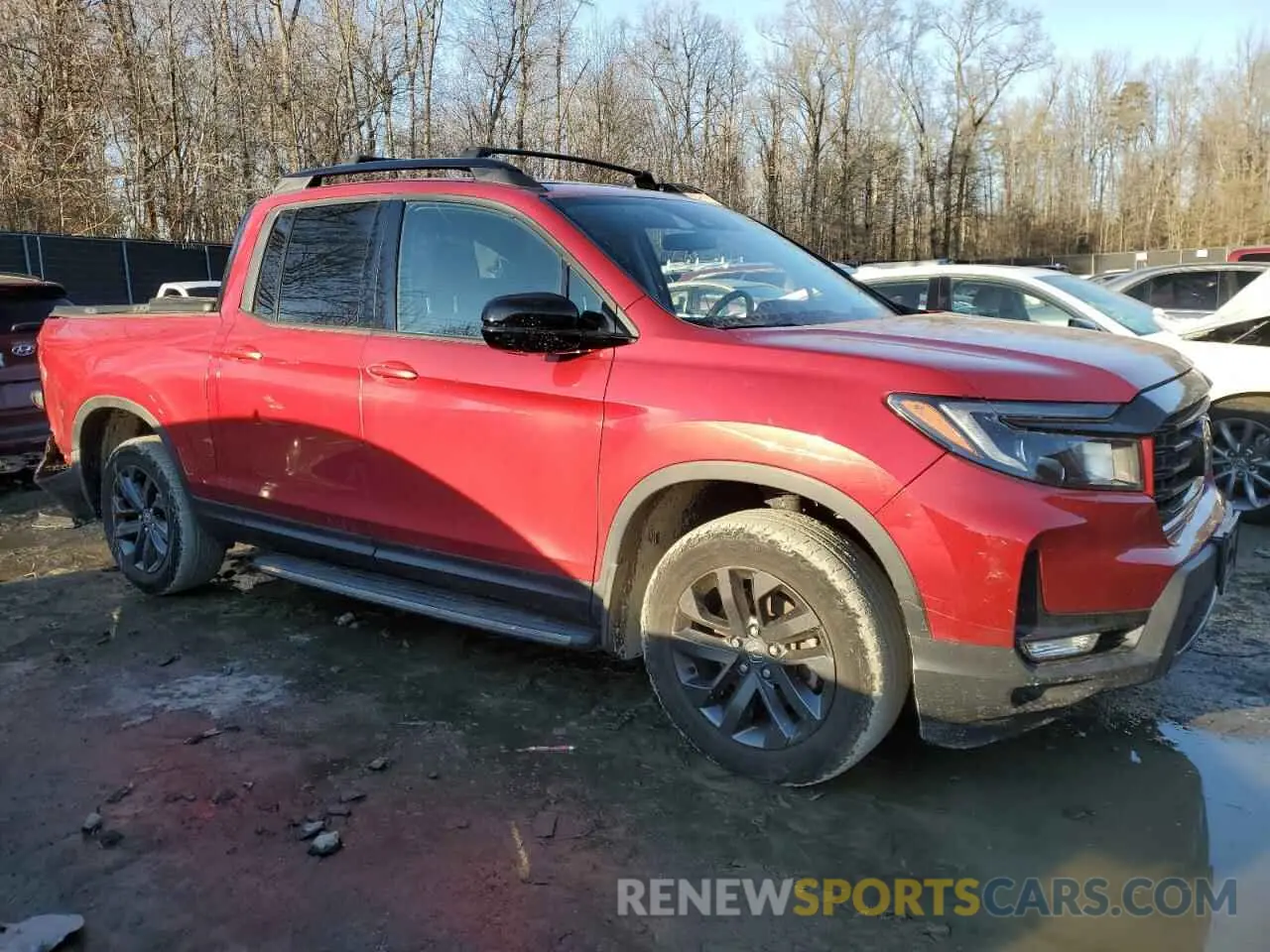 4 Фотография поврежденного автомобиля 5FPYK3F18MB003614 HONDA RIDGELINE 2021