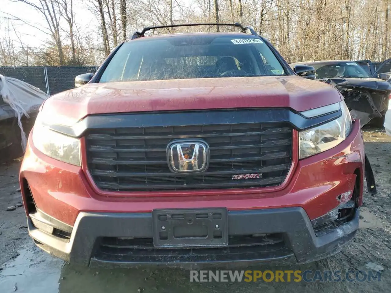 5 Фотография поврежденного автомобиля 5FPYK3F18MB003614 HONDA RIDGELINE 2021