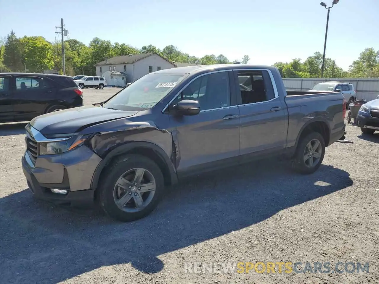 1 Фотография поврежденного автомобиля 5FPYK3F50MB016439 HONDA RIDGELINE 2021