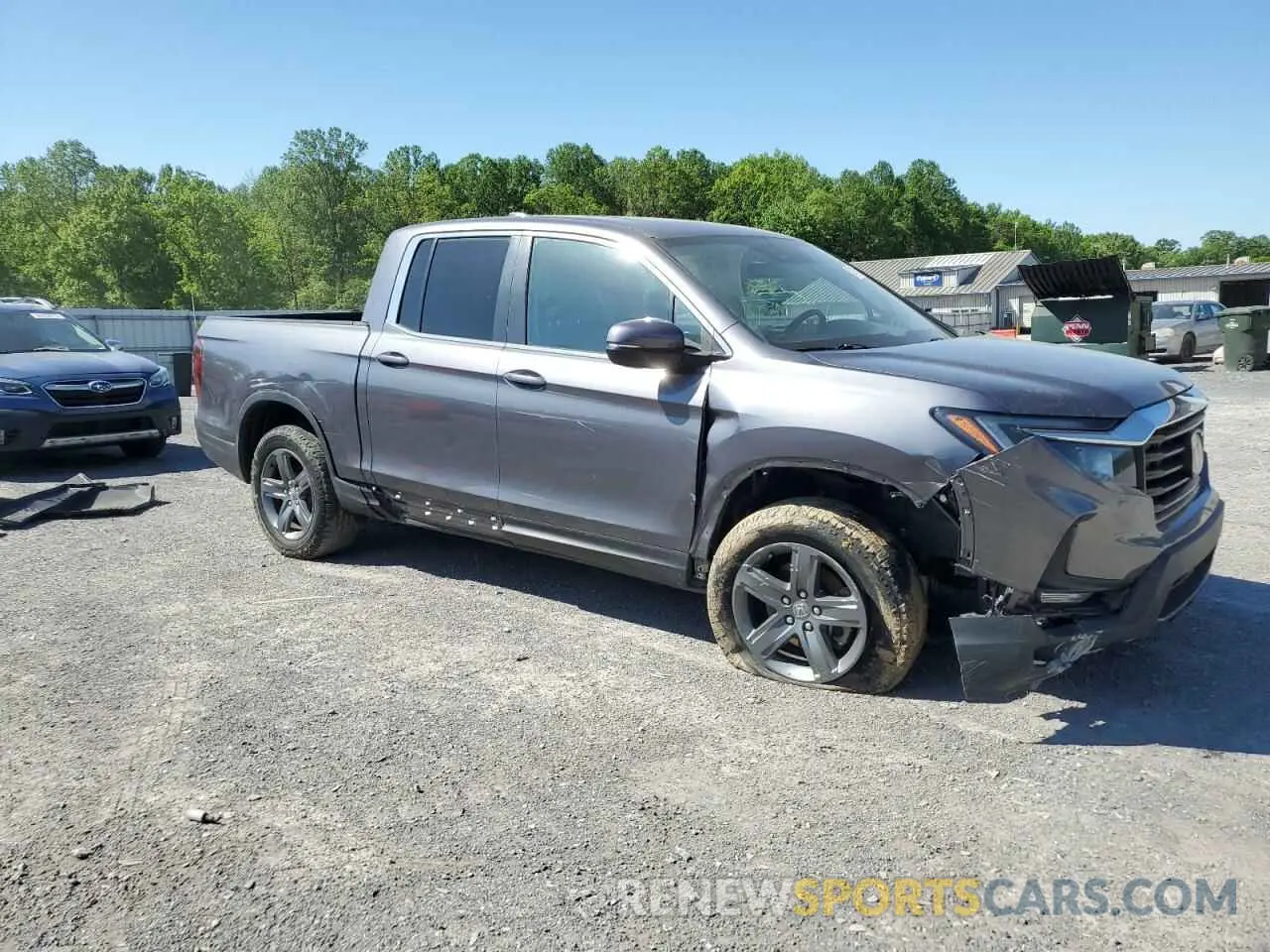4 Фотография поврежденного автомобиля 5FPYK3F50MB016439 HONDA RIDGELINE 2021