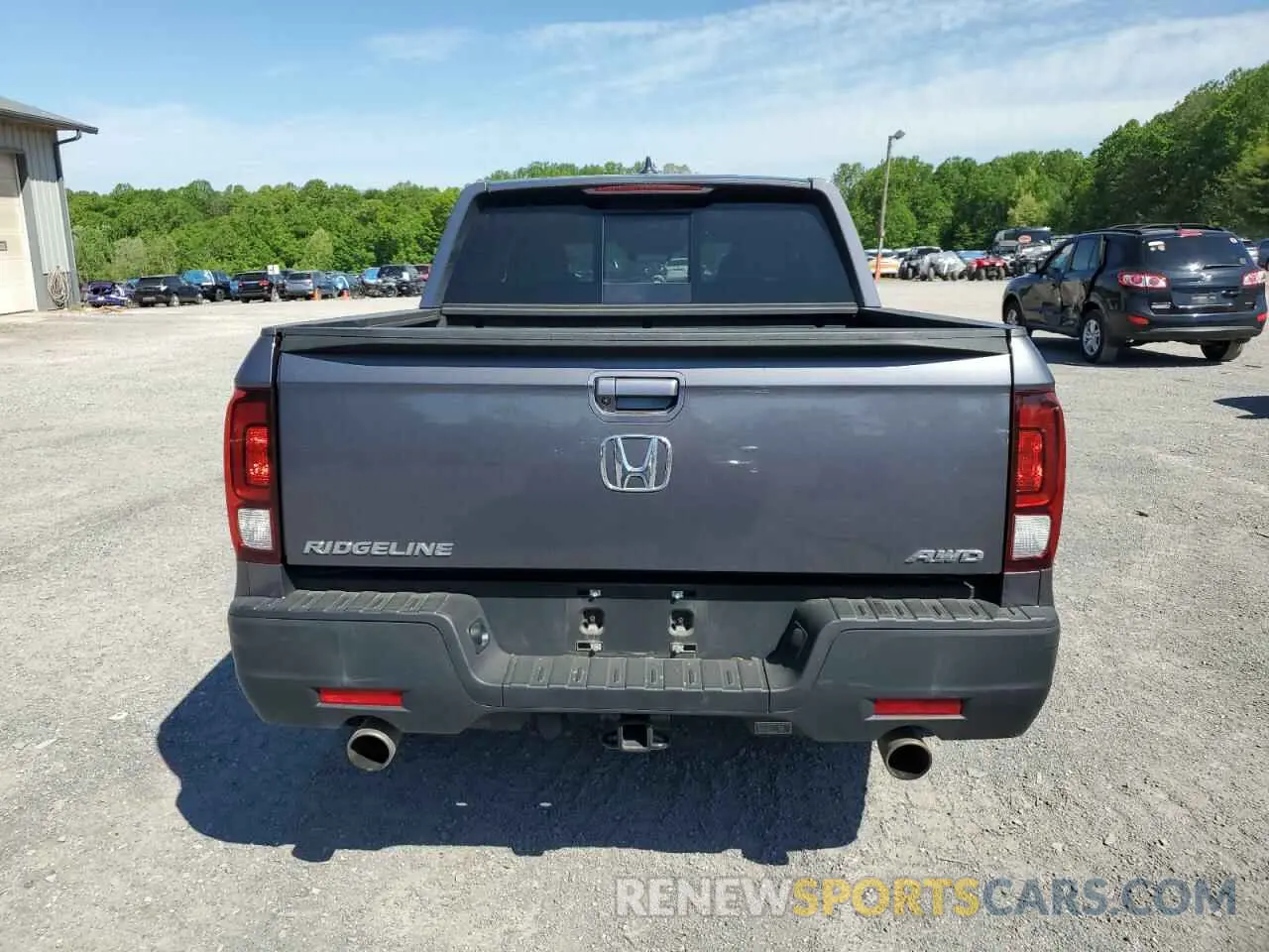 6 Фотография поврежденного автомобиля 5FPYK3F50MB016439 HONDA RIDGELINE 2021