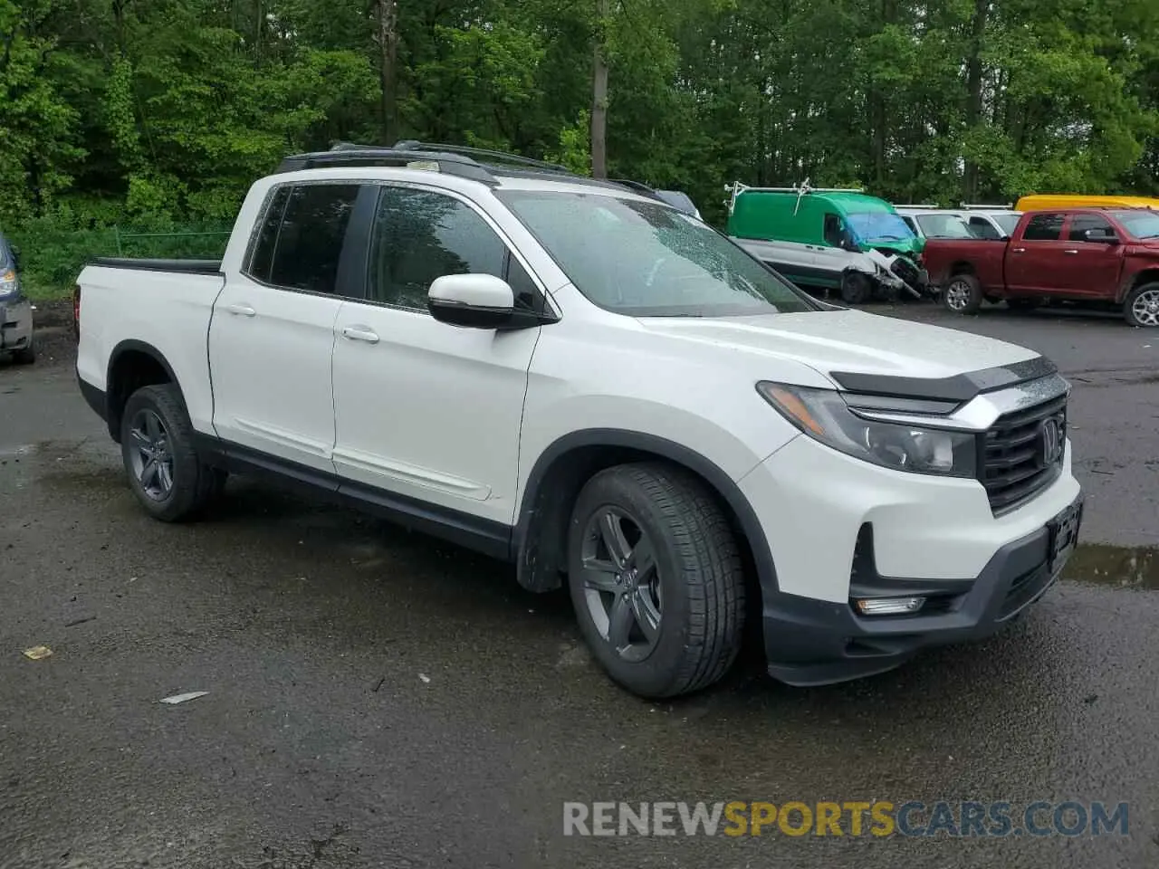 4 Фотография поврежденного автомобиля 5FPYK3F51MB013825 HONDA RIDGELINE 2021
