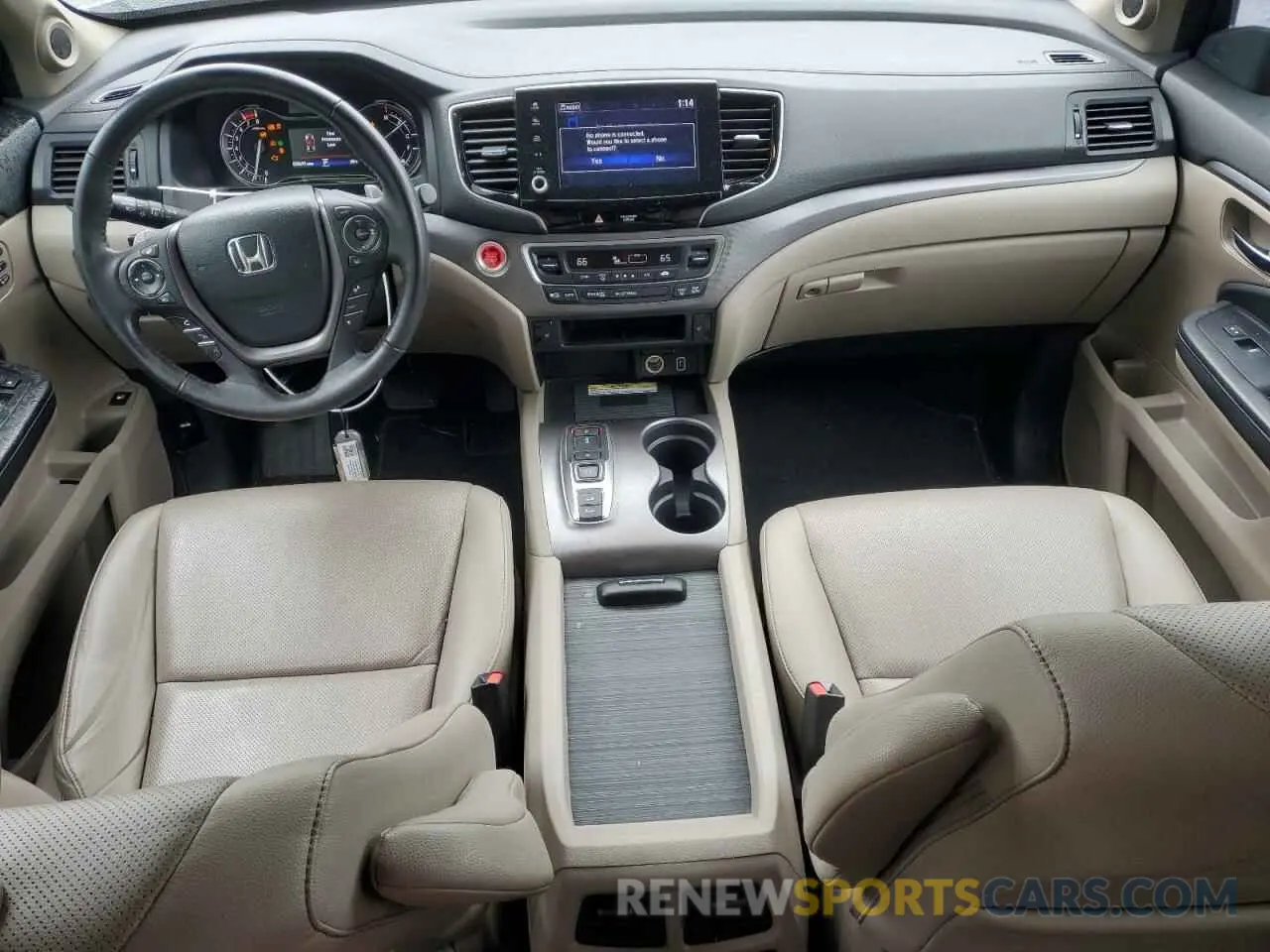 8 Фотография поврежденного автомобиля 5FPYK3F51MB013825 HONDA RIDGELINE 2021