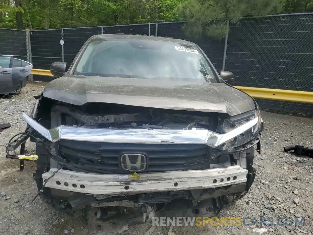 5 Photograph of a damaged car 5FPYK3F52MB016006 HONDA RIDGELINE 2021