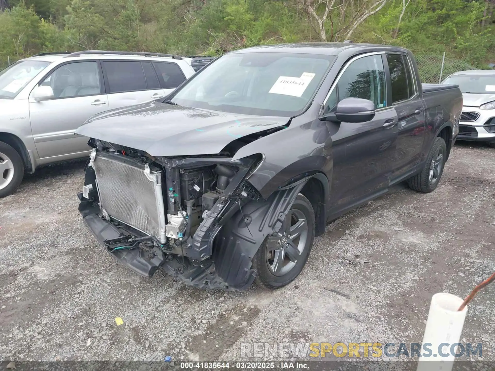 2 Фотография поврежденного автомобиля 5FPYK3F54MB014659 HONDA RIDGELINE 2021