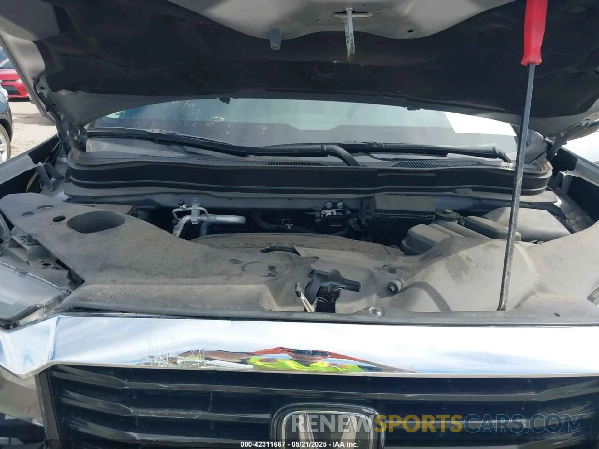 10 Photograph of a damaged car 5FPYK3F70MB025806 HONDA RIDGELINE 2021