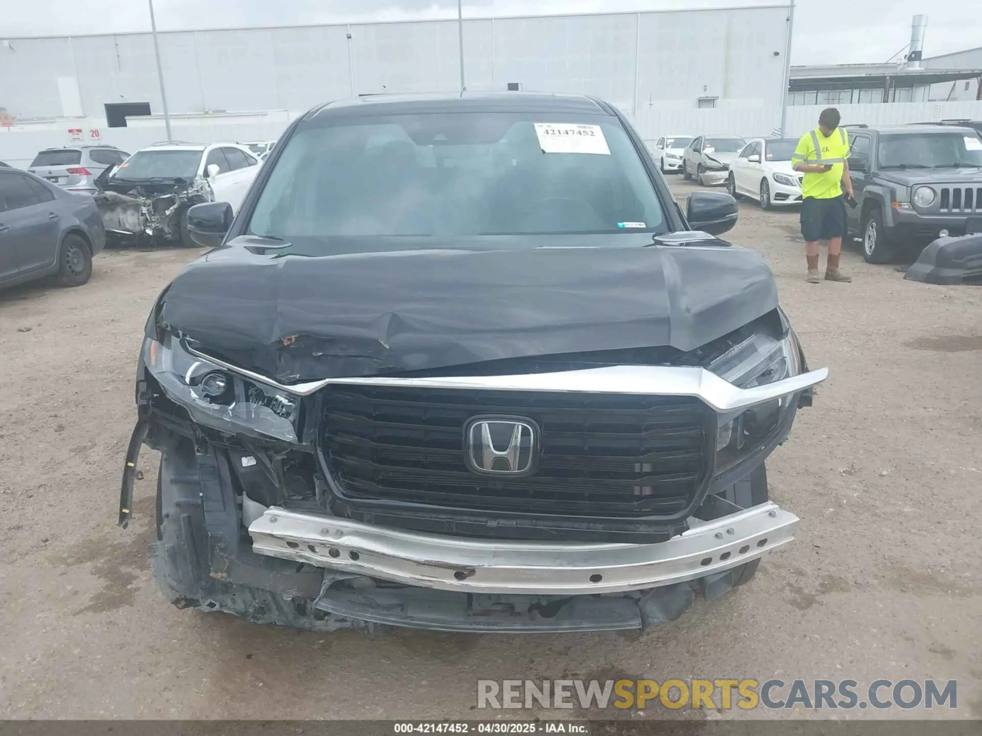 13 Фотография поврежденного автомобиля 5FPYK3F71MB018153 HONDA RIDGELINE 2021