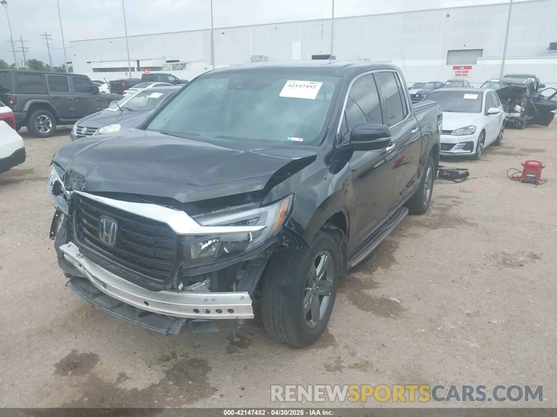 2 Фотография поврежденного автомобиля 5FPYK3F71MB018153 HONDA RIDGELINE 2021