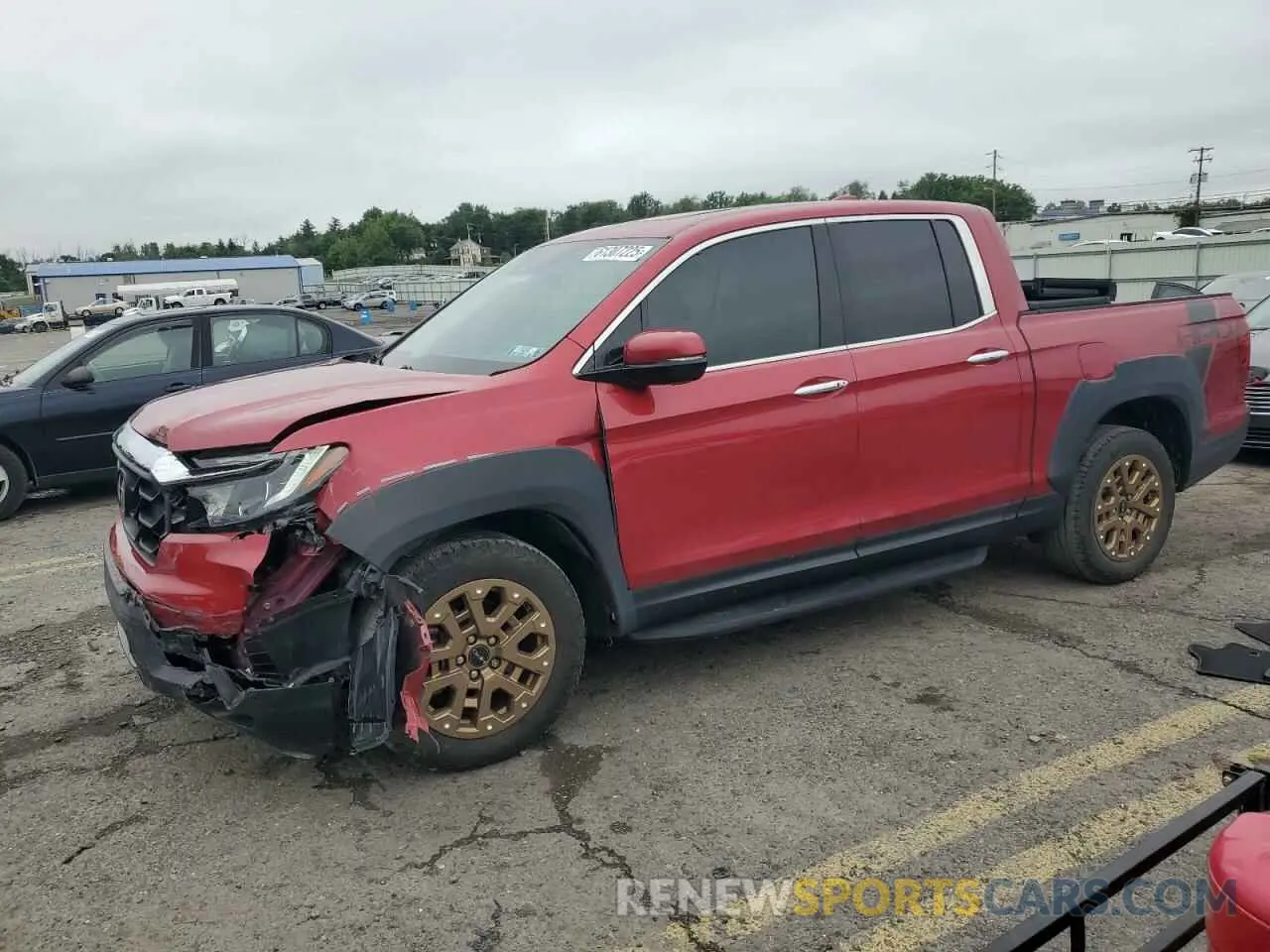 1 Фотография поврежденного автомобиля 5FPYK3F73MB017991 HONDA RIDGELINE 2021