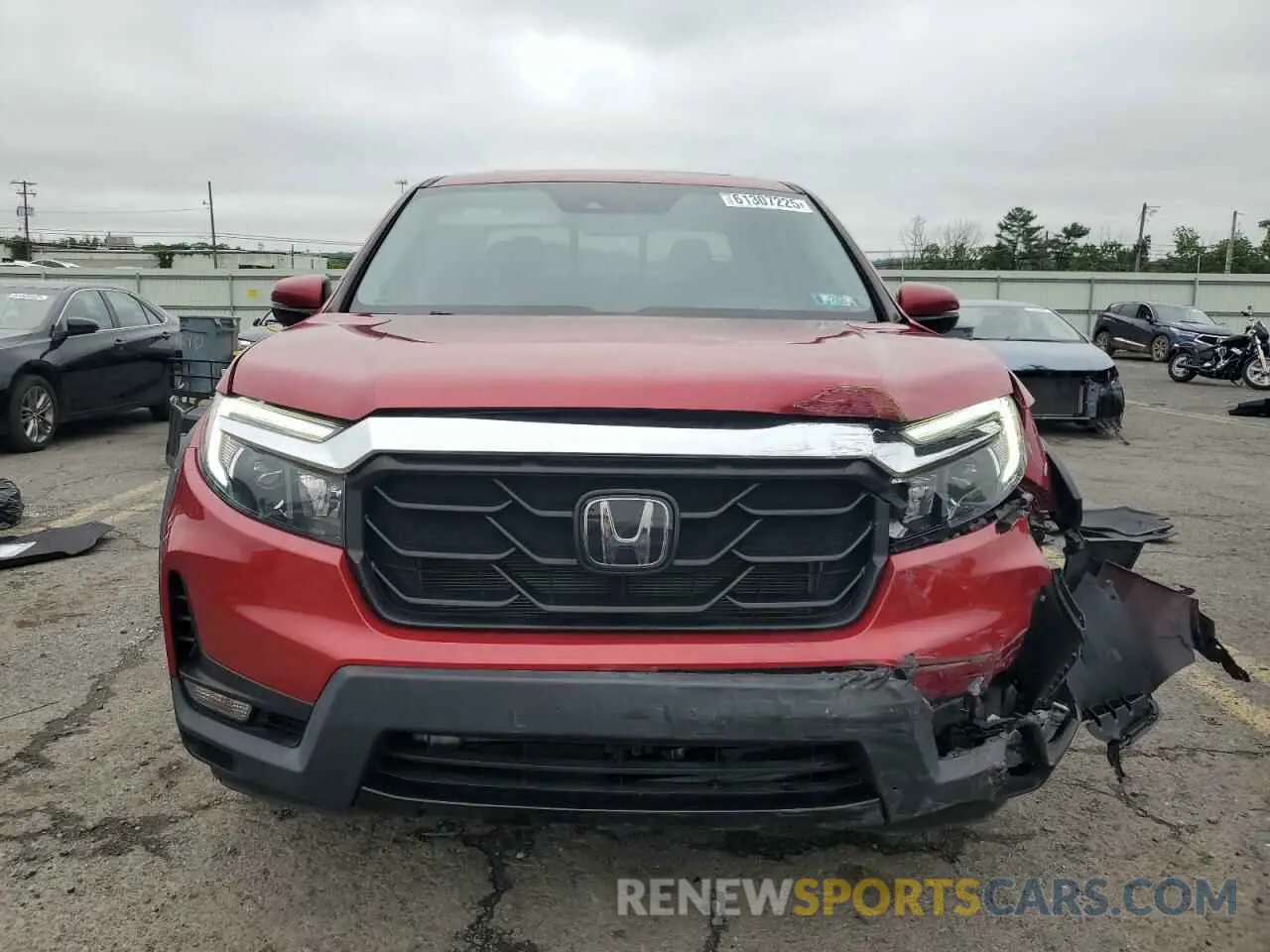 5 Фотография поврежденного автомобиля 5FPYK3F73MB017991 HONDA RIDGELINE 2021