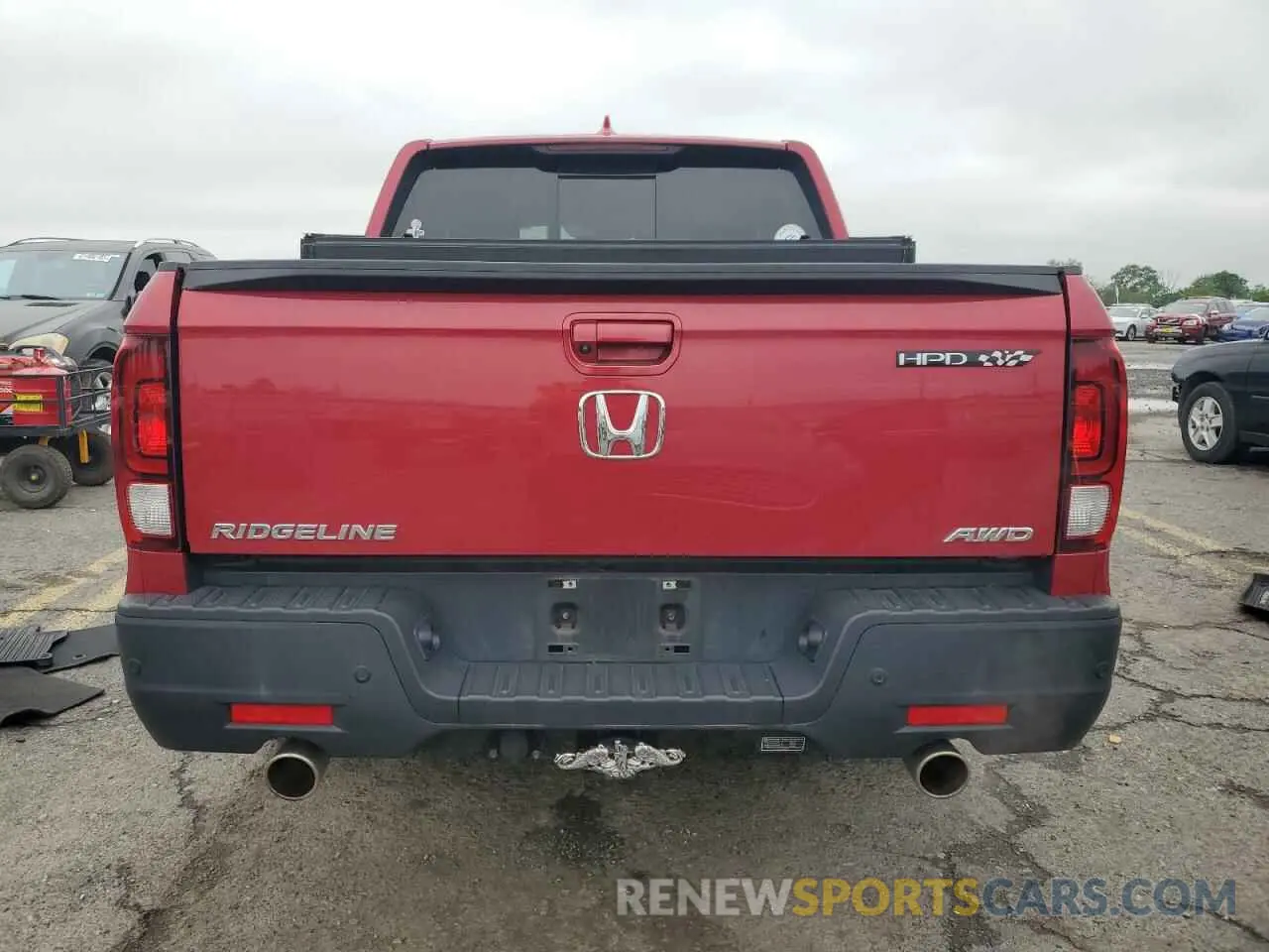 6 Фотография поврежденного автомобиля 5FPYK3F73MB017991 HONDA RIDGELINE 2021