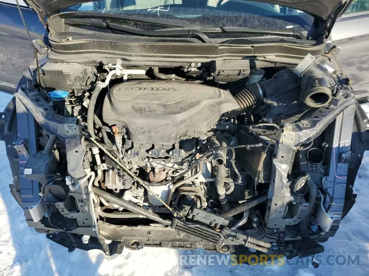 11 Фотография поврежденного автомобиля 5FPYK3F74MB023122 HONDA RIDGELINE 2021