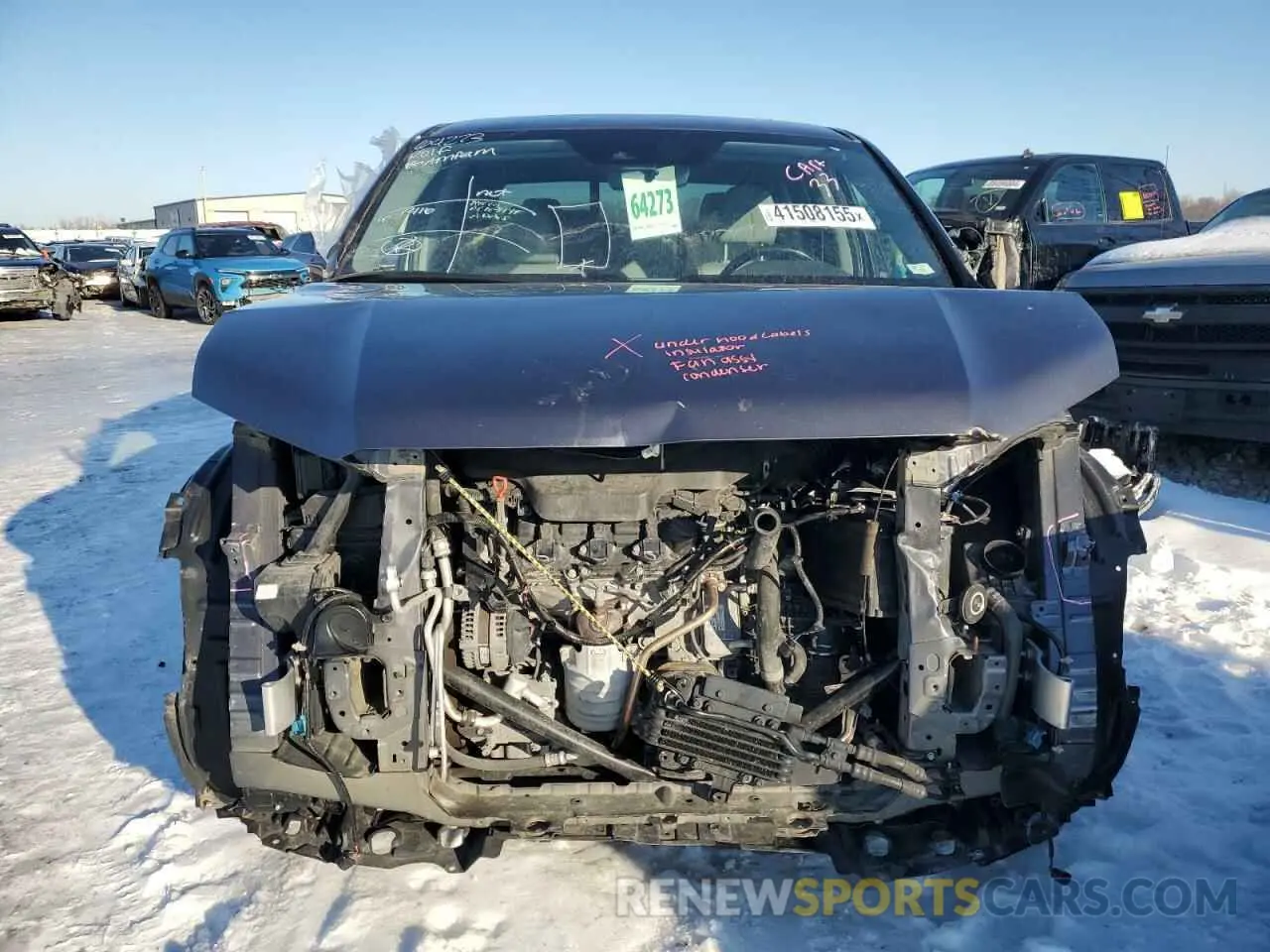 5 Фотография поврежденного автомобиля 5FPYK3F74MB023122 HONDA RIDGELINE 2021