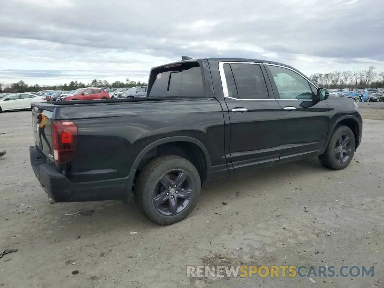 3 Photograph of a damaged car 5FPYK3F74MB027672 HONDA RIDGELINE 2021