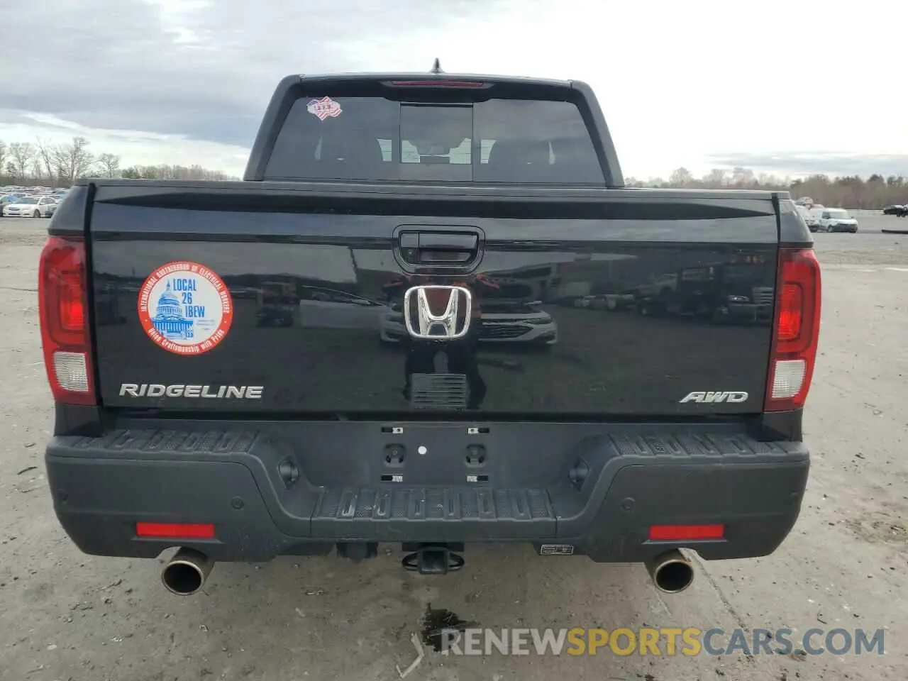 6 Photograph of a damaged car 5FPYK3F74MB027672 HONDA RIDGELINE 2021