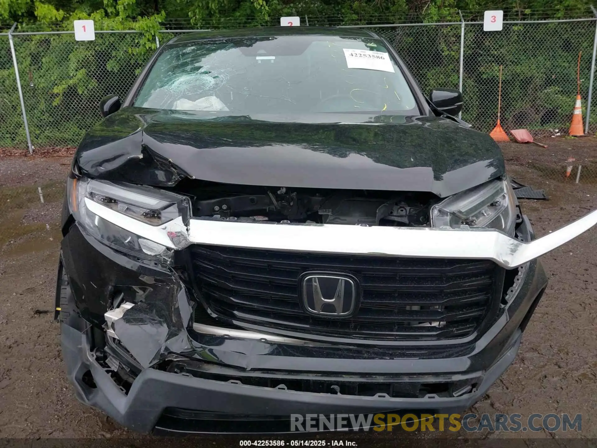 12 Photograph of a damaged car 5FPYK3F75MB015370 HONDA RIDGELINE 2021