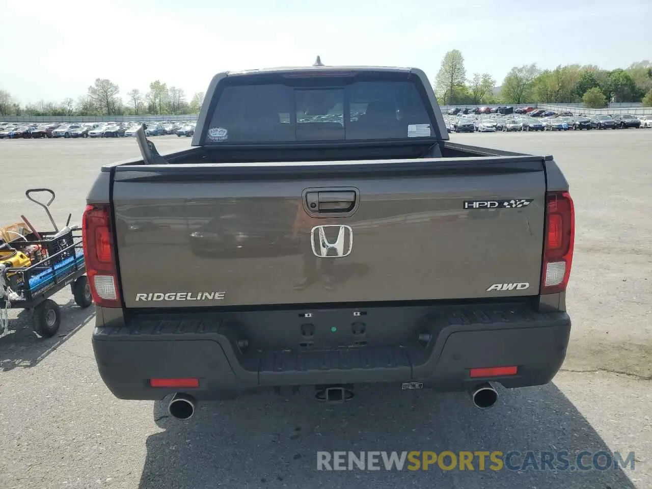 6 Photograph of a damaged car 5FPYK3F76MB020626 HONDA RIDGELINE 2021