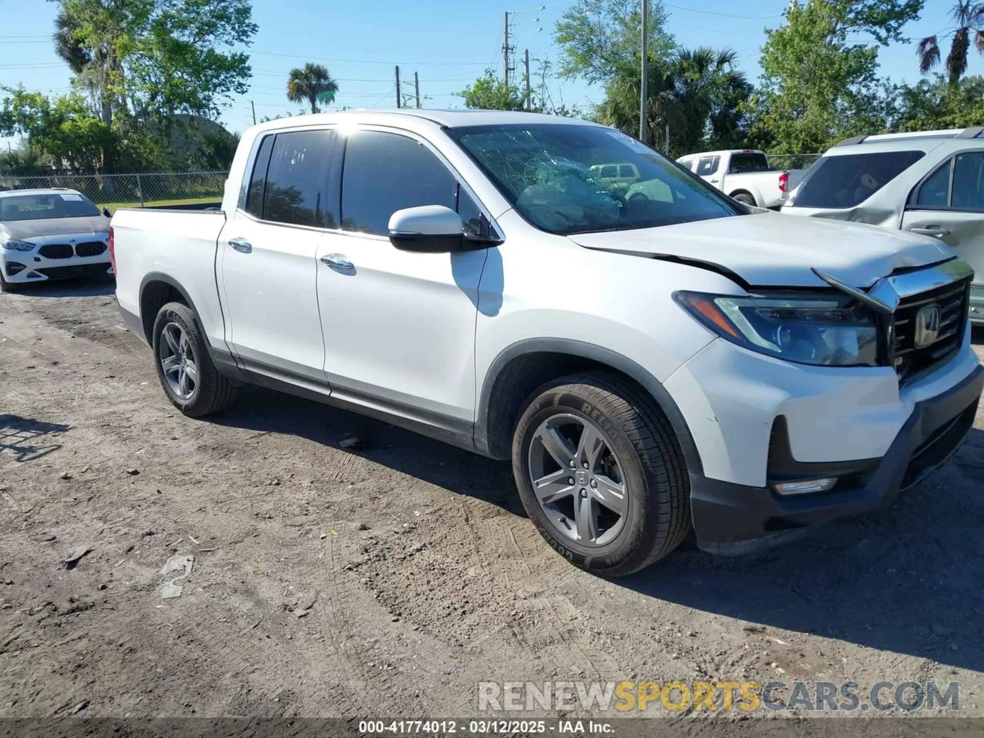 1 Фотография поврежденного автомобиля 5FPYK3F7XMB011525 HONDA RIDGELINE 2021